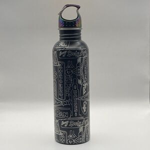 New Disney Parks Cars Land Neon Lights Stainless Steel Water Bottle